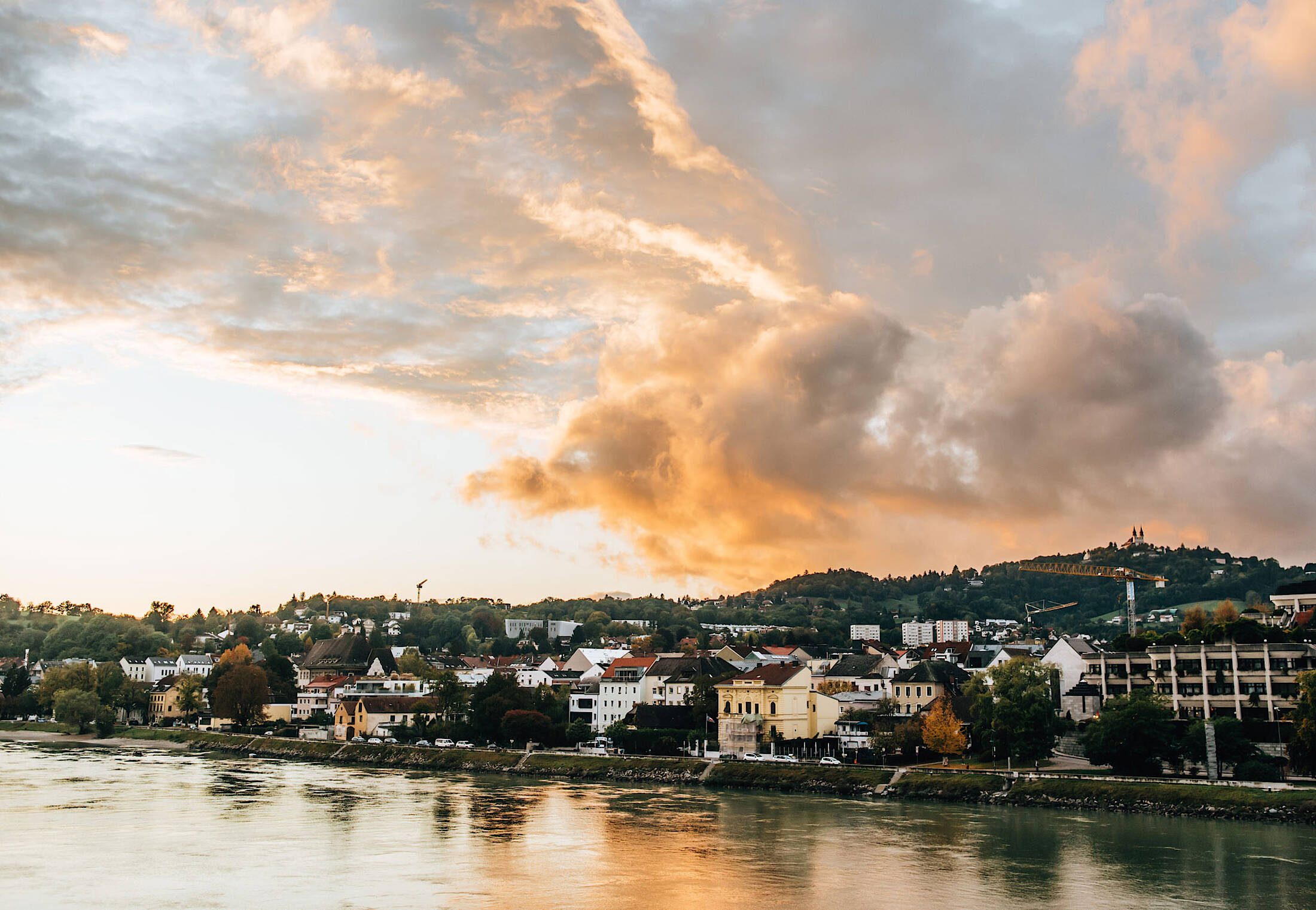 Herbstzeitstimmung an der Donau