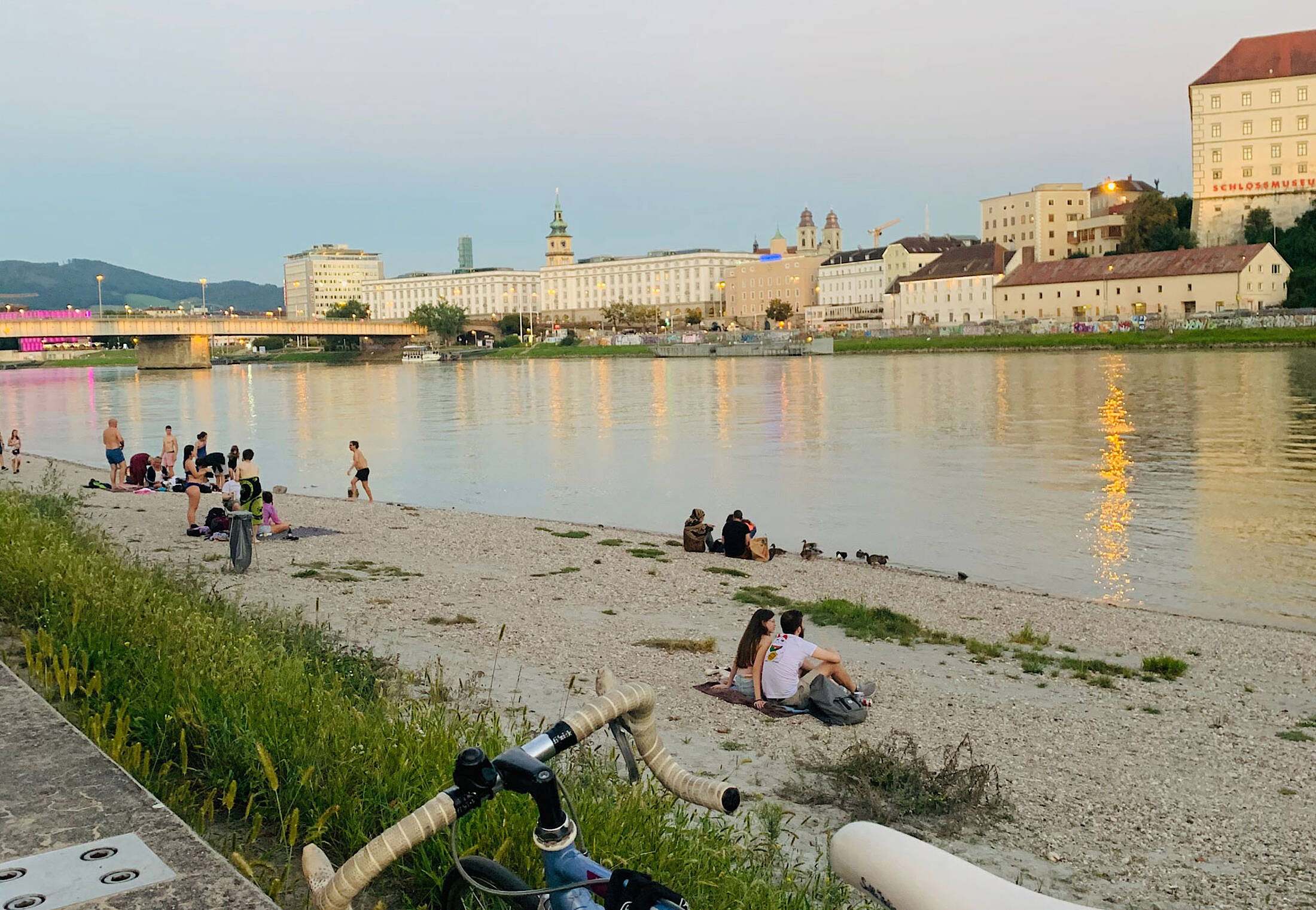 Sommermomente an der Donau.