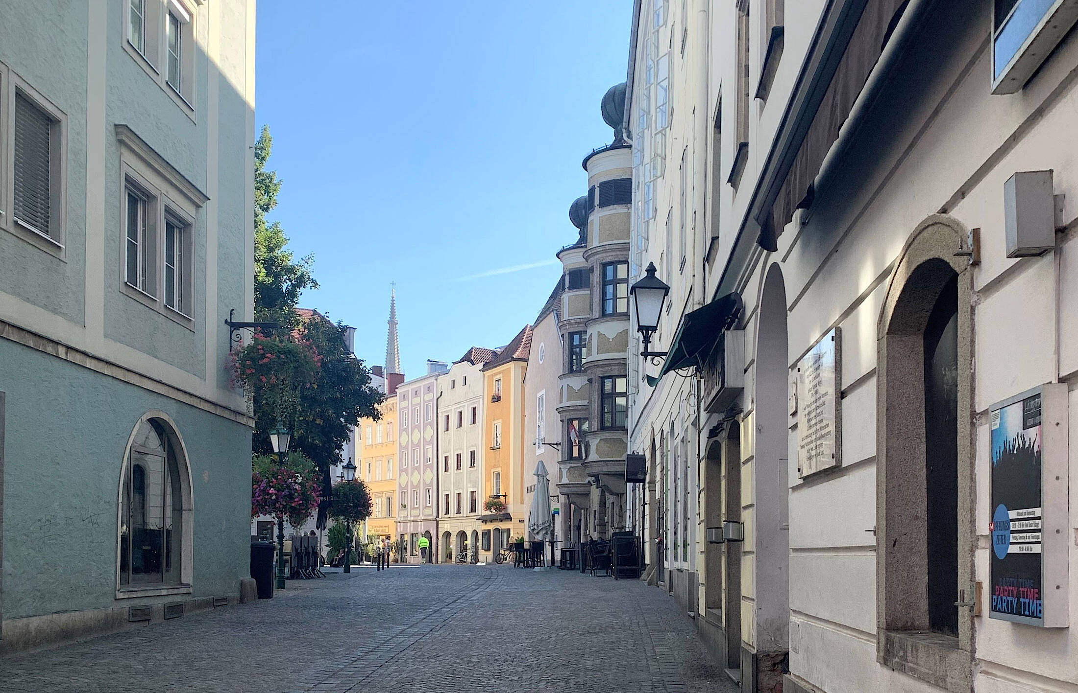 Die Altstadt von Linz.