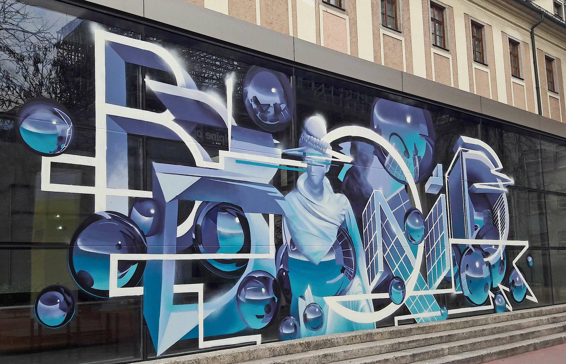 Graffiti am OÖ Kulturquartier