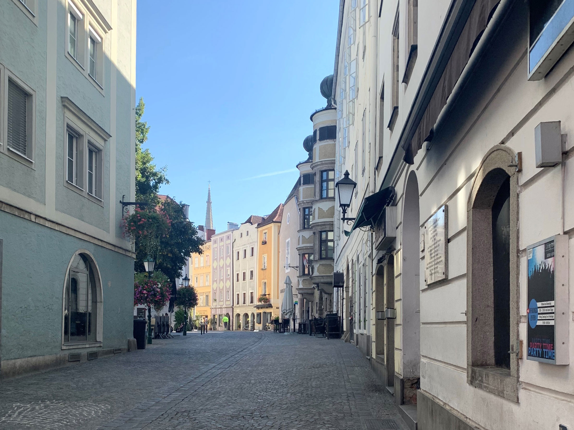 Die Altstadt von Linz.