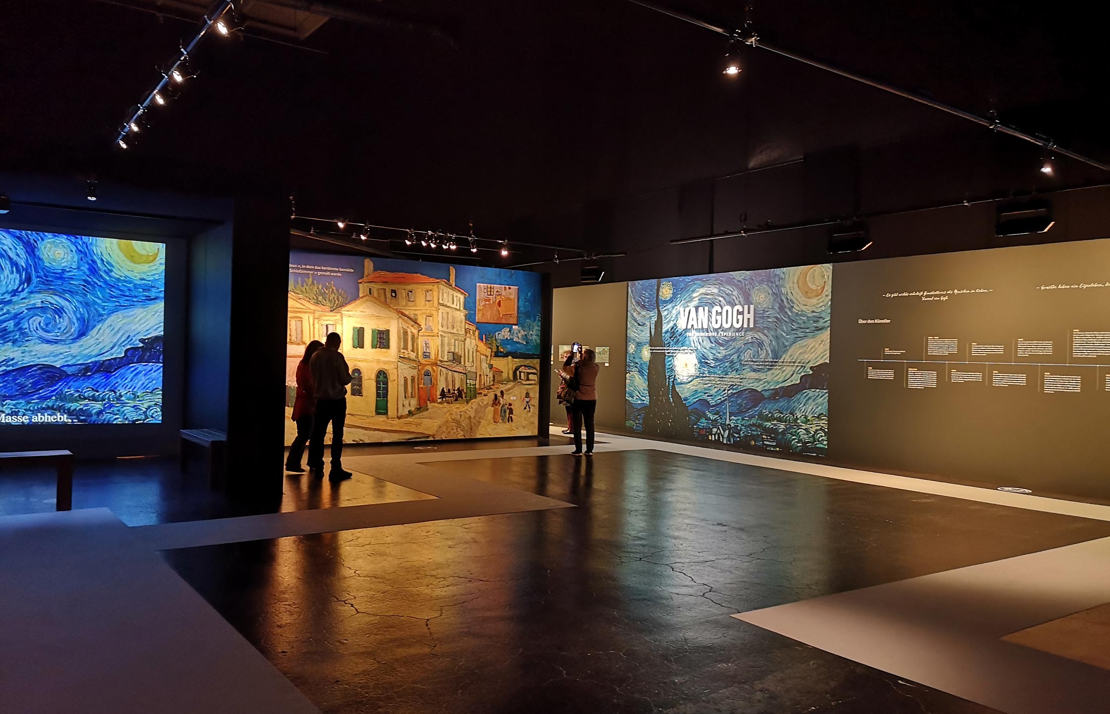 Ausstellungsansicht van Gogh