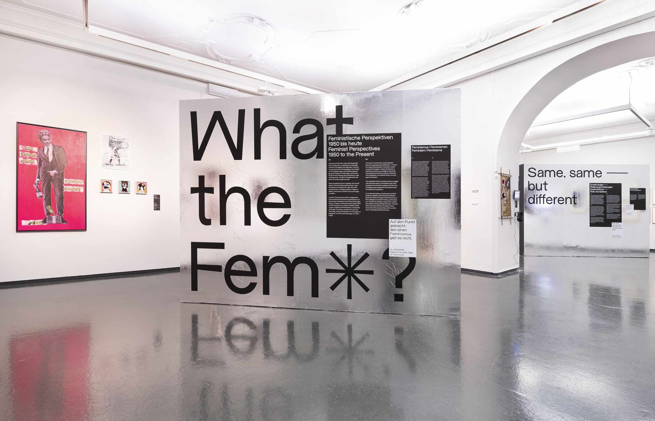 "What the fem" Ausstellung im Nordico Stadtmuseum Linz.